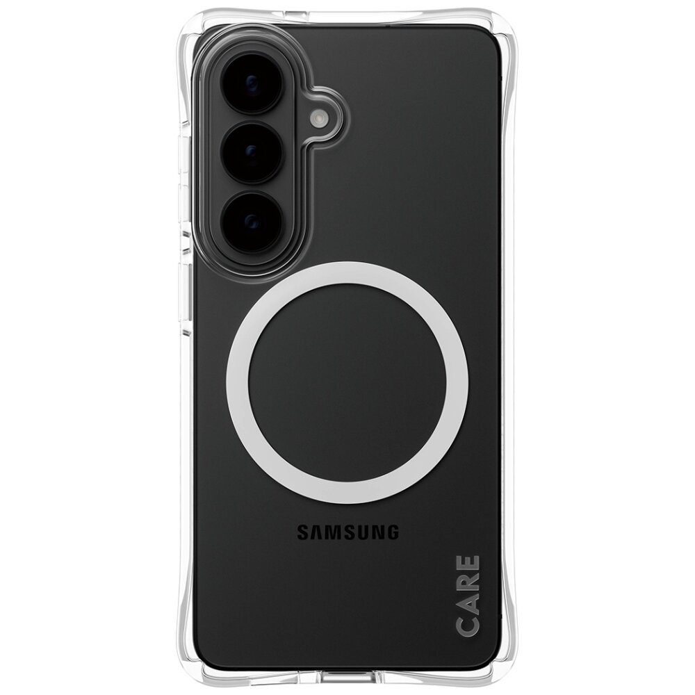 Samsung Galaxy S26 CARE by PanzerGlass Samba Transparent Qi dėklas – skaidrus 1