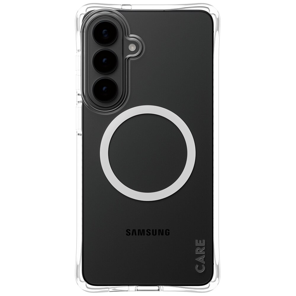 Samsung Galaxy S26+ CARE by PanzerGlass Samba Transparent Qi dėklas – skaidrus 1