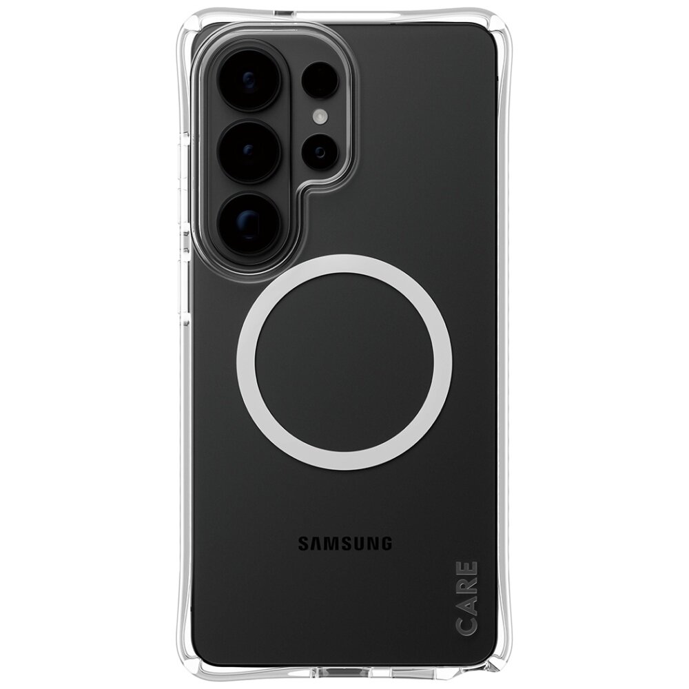 Samsung Galaxy S26 Ultra CARE by PanzerGlass Samba Transparent Qi dėklas – skaidrus 1 Samsung Galaxy S26 Ultra CARE by PanzerGlass Samba Transparent Qi dėklas – skaidrus 1