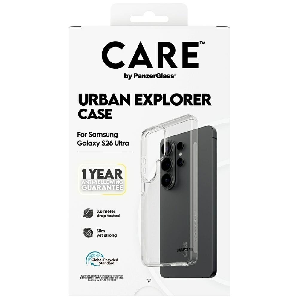 Samsung Galaxy S26 Ultra CARE by PanzerGlass Urban Explorer dėklas – skaidrus 5