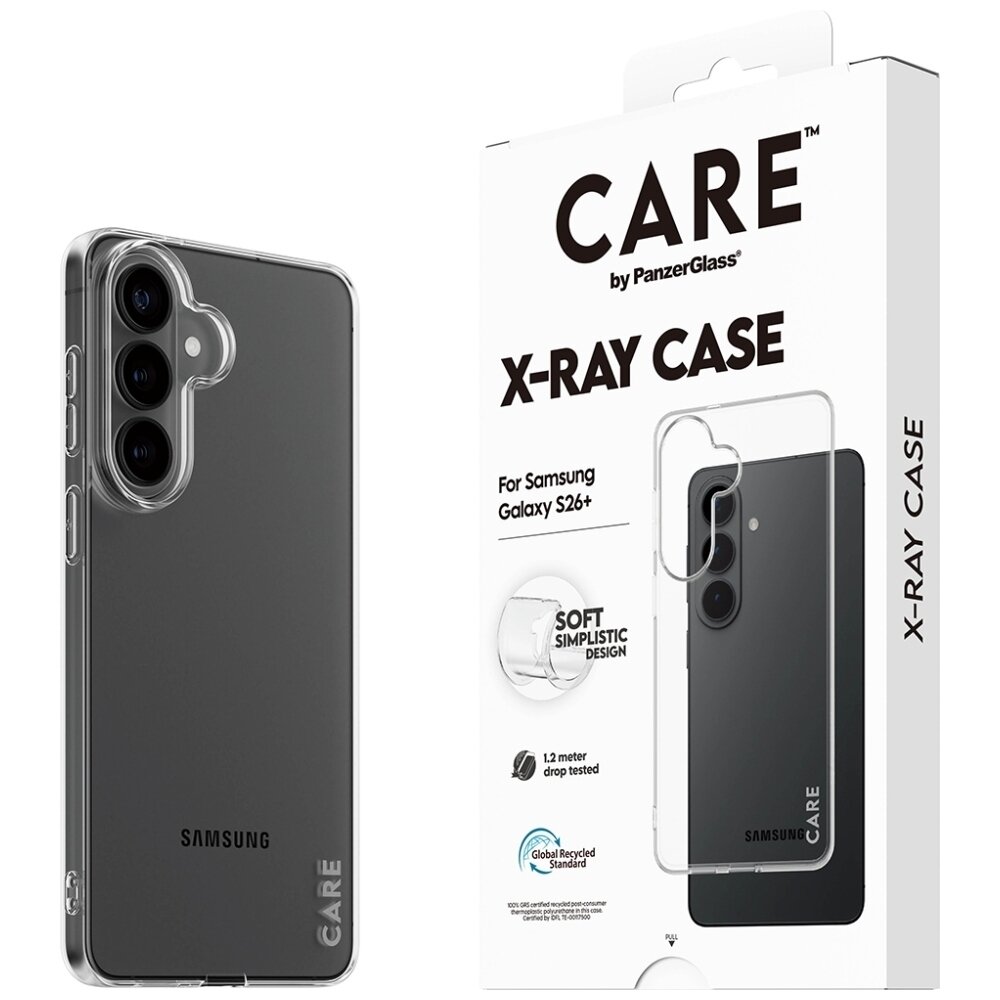 Samsung Galaxy S26+ CARE by PanzerGlass X-Ray dėklas – skaidrus 4 Samsung Galaxy S26+ CARE by PanzerGlass X-Ray dėklas – skaidrus 4