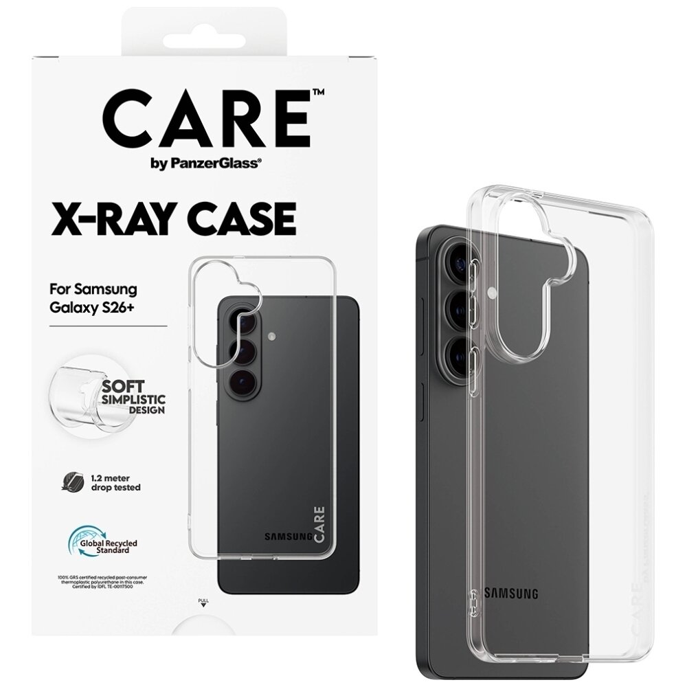 Samsung Galaxy S26+ CARE by PanzerGlass X-Ray dėklas – skaidrus 3 Samsung Galaxy S26+ CARE by PanzerGlass X-Ray dėklas – skaidrus 3