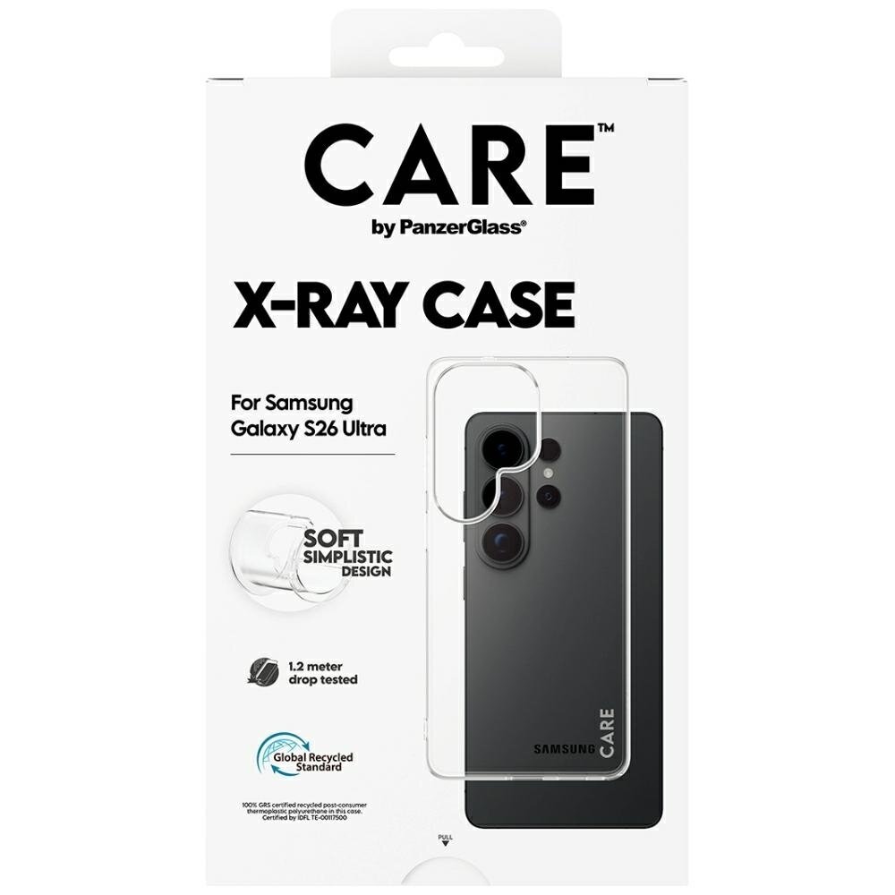 Samsung Galaxy S26 Ultra CARE by PanzerGlass X-Ray dėklas – skaidrus 5 Samsung Galaxy S26 Ultra CARE by PanzerGlass X-Ray dėklas – skaidrus 5