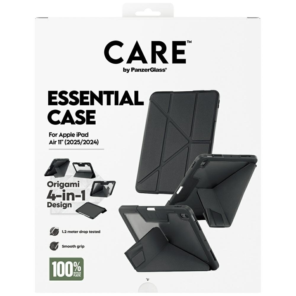iPad Air 11" 2025 (7 kartos) / iPad Air 11" 2024 (6 kartos) Care by PanzerGlass Y Fold dėklas – juodas 4 iPad Air 11" 2025 (7 kartos) / iPad Air 11" 2024 (6 kartos) Care by PanzerGlass Y Fold dėklas – juodas 4