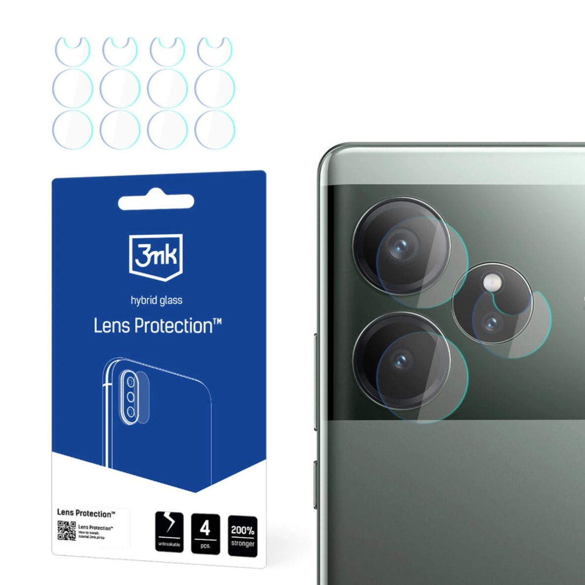 Kameros apsauga 3mk Lens Protection for Realme GT 6 Kameros apsauga 3mk Lens Protection for Realme GT 6