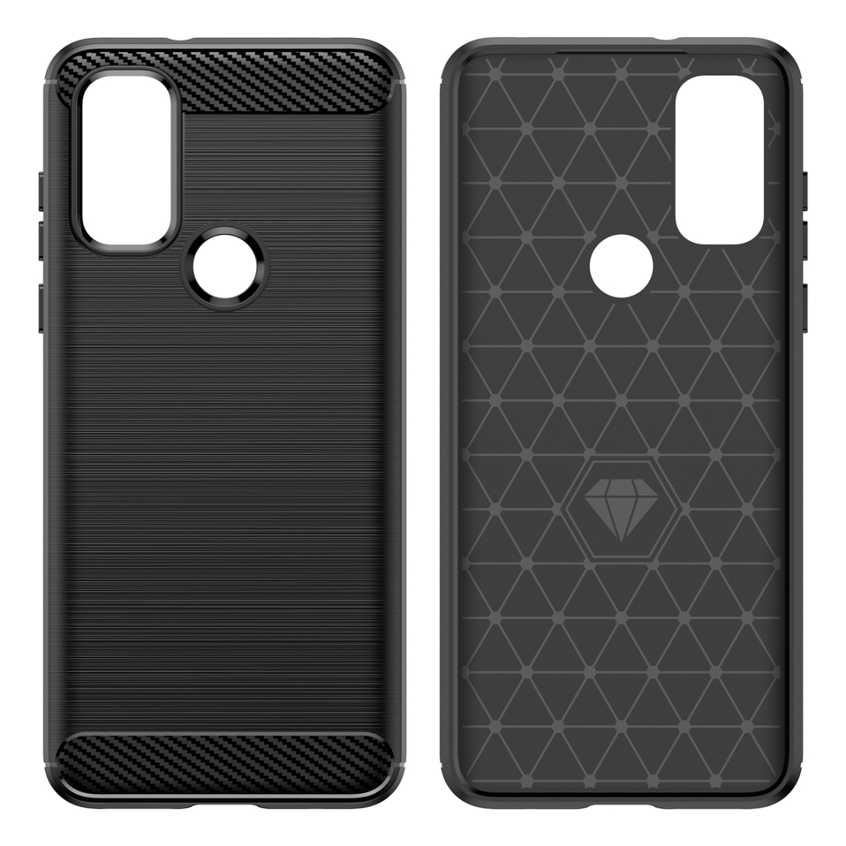 Dėklas Carbon Case Flexible Motorola Moto G Play 2022 Juodas 4 Dėklas Carbon Case Flexible Motorola Moto G Play 2022 Juodas 4