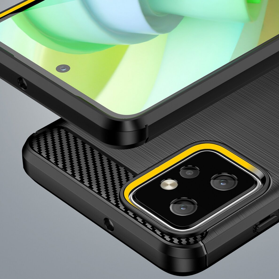 Dėklas Carbon flexible Motorola Moto G Power 2023 Juodas 5 Dėklas Carbon flexible Motorola Moto G Power 2023 Juodas 5
