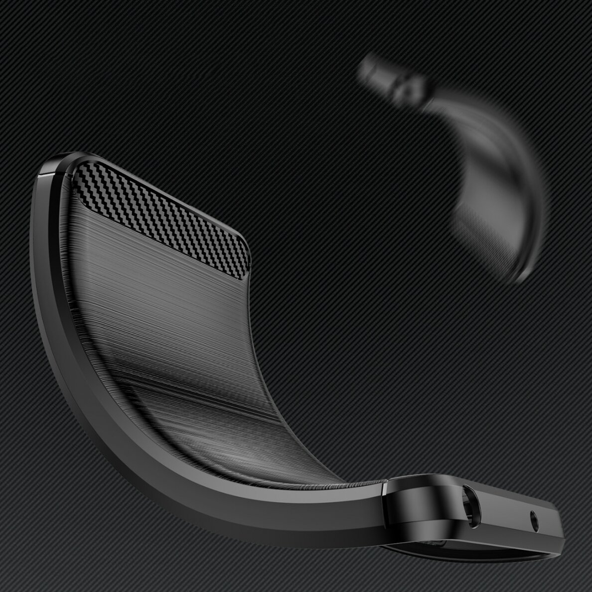 Dėklas Carbon Case for Xiaomi Poco F4 5G Juodas 10 Dėklas Carbon Case for Xiaomi Poco F4 5G Juodas 10