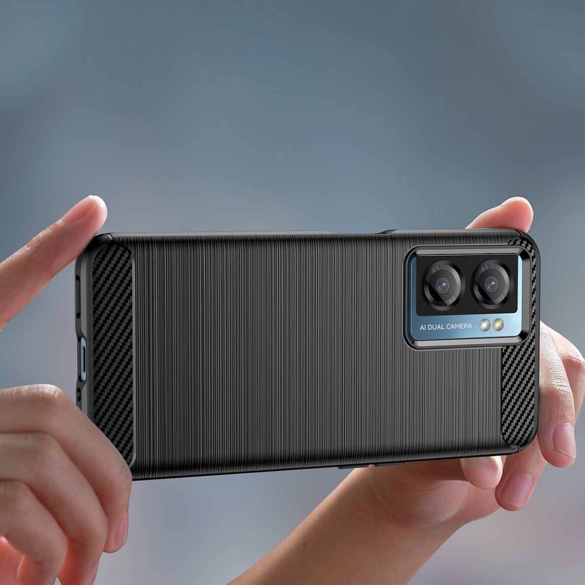 Dėklas Carbon Case for Xiaomi Poco F4 5G Juodas 11 Dėklas Carbon Case for Xiaomi Poco F4 5G Juodas 11