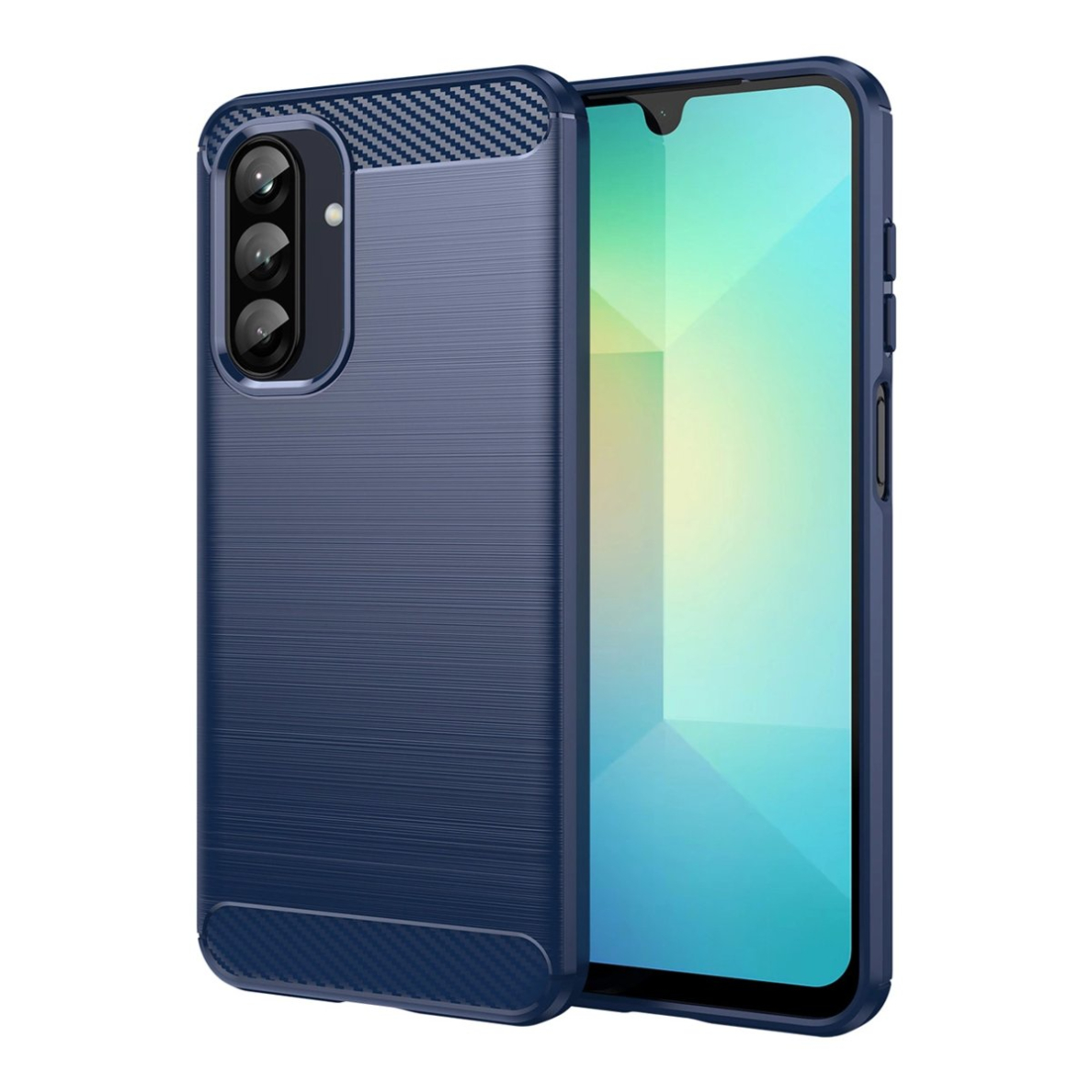 Carbon dėklas Samsung Galaxy A26 - mėlynas Carbon dėklas Samsung Galaxy A26 - mėlynas