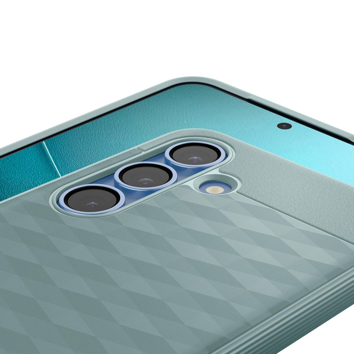 Caseology Parallax Mag MagSafe Case for Samsung Galaxy S25+ - Žalias 10 Caseology Parallax Mag MagSafe Case for Samsung Galaxy S25+ - Žalias 10