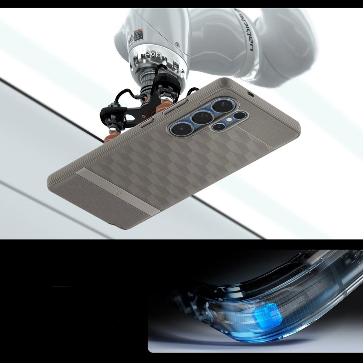 Caseology Parallax Mag MagSafe dėklas Samsung Galaxy S25 Ultra - pilkas 15 Caseology Parallax Mag MagSafe dėklas Samsung Galaxy S25 Ultra - pilkas 15