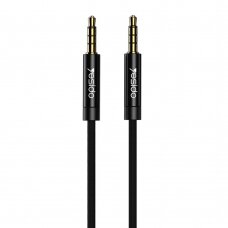 [Užsakomoji prekė] Cablu Audio Jack 3.5mm į Jack 3.5mm, 3m - Yesido (YAU-16) - Juodas