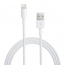 [Užsakomoji prekė] Kabelis USB-A į Lightning, 1m - Apple (MD818ZM/A) - Baltas