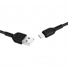 Cablu de Date USB-A la Type-C 10W, 2A, 1m - Hoco Easy Charged (X13) - Black