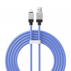 [Užsakomoji prekė] Kabelis USB - Lightning Fast Charging, 2.4A, 2m - Baseus CoolPlay Series (CAKW000503) - Mėlynas