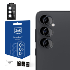 Kameros lęšio stiklas 3mk Lens Protection Pro Black skirtas Samsung Galaxy S25+