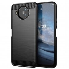 Carbon Case Flexible Cover TPU Case for Nokia 8.3 5G black