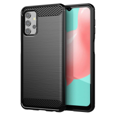 Dėklas Carbon Case Flexible Samsung Galaxy A32 5G Juodas