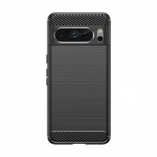 Dėklas Carbon Case for Google Pixel 8 Pro - Juodas