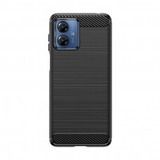 Dėklas Carbon Motorola G14 - Juodas