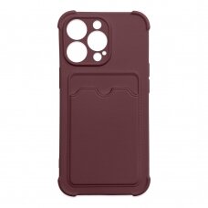 Dėklas Card Armor Case iPhone 11 Pro Bordo NDRX65