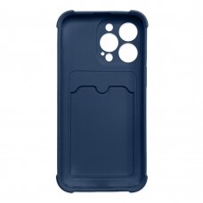 Dėklas Card Armor Case iPhone 11 Pro Max Tamsiai mėlynas