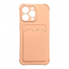 Dėklas Card Armor Case iPhone 13 Rožinis
