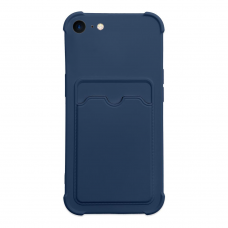 Dėklas Card Armor Case iPhone 8 Plus / iPhone 7 Plus tamsiai mėlynas