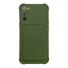 Dėklas Card Armor Case Samsung Galaxy S20 FE 5G Žalias