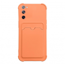 Dėklas Card Armor Case Samsung Galaxy S20 FE 5G Oranžinis