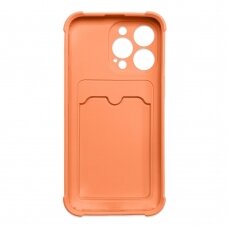 Dėklas Card Armor Case Xiaomi Redmi Note 10 / Redmi Note 10S oranžinis