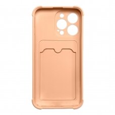 Dėklas Card Armor Case Xiaomi Redmi Note 10 / Redmi Note 10S rožinis