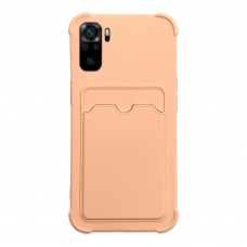 Dėklas Card Armor Case Xiaomi Redmi Note 10 / Redmi Note 10S rožinis