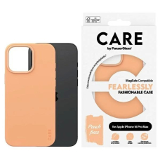 iPhone 16 Pro Max – CARE by PanzerGlass Fashion dėklas 6.9" - Persikinis MagSafe 1392