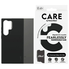 Samsung Galaxy S24 Ultra CARE by PanzerGlass Fashion QI dėklas - juodas