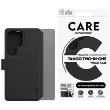 CARE by PanzerGlass Feature Tango 2in1 Wallet dėklas Samsung Galaxy S25 Ultra - juodas