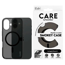 iPhone 16 – CARE by PanzerGlass Flagship dėklas 6.1" - Pilkšvas/Pilkšvas MagSafe 1349