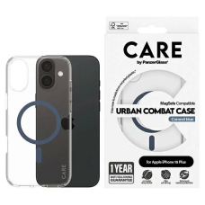 iPhone 16 Plus – CARE by PanzerGlass Flagship dėklas 6.7" - Mėlynas/Mėlynas MagSafe 1367