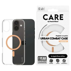 iPhone 16 Plus – CARE by PanzerGlass Flagship dėklas 6.7" - Persikinis/Persikinis MagSafe 1375