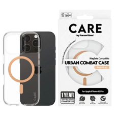 iPhone 16 Pro – CARE by PanzerGlass Flagship dėklas 6.3" - Persikinis MagSafe 1374