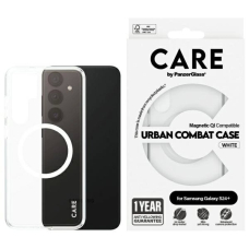 Samsung Galaxy S24+ CARE by PanzerGlass Flagship QI dėklas - permatomas