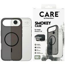iPhone Air dėklas CARE by PanzerGlass Flagship Urban Explorer, MagSafe – juodas