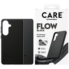 Samsung Galaxy S26+ CARE by PanzerGlass Flow Black Qi dėklas – juodas Samsung Galaxy S26+ CARE by PanzerGlass Flow Black Qi dėklas – juodas