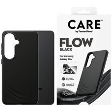 Samsung Galaxy S26 CARE by PanzerGlass Flow Black Qi dėklas – juodas