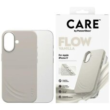 iPhone 17 CARE by PanzerGlass FLOW MagSafe dėklas – smėlinis