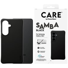 Samsung Galaxy S26+ CARE by PanzerGlass Samba Black Qi dėklas – juodas Samsung Galaxy S26+ CARE by PanzerGlass Samba Black Qi dėklas – juodas