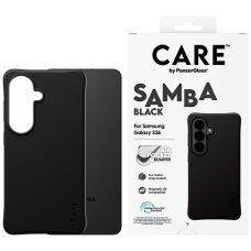Samsung Galaxy S26 CARE by PanzerGlass Samba Black Qi dėklas – juodas