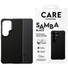 Samsung Galaxy S26 Ultra CARE by PanzerGlass Samba Black Qi dėklas – juodas