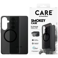 Samsung Galaxy S26+ CARE by PanzerGlass Urban Explorer Smokey Qi dėklas – juodas Samsung Galaxy S26+ CARE by PanzerGlass Urban Explorer Smokey Qi dėklas – juodas
